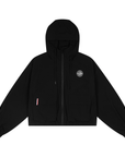 CROPPED HOODED JACKET