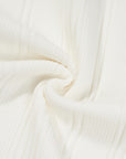 CROPPED V-NECK POLO SHIRT