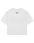 CROPPED CASUAL LOGO T-SHIRT