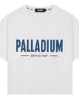 CROPPED CASUAL LOGO T-SHIRT