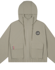 CROPPED HOODED JACKET