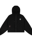 CROPPED HOODED JACKET