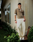 PALLADIUM X BEUTER BOXY LONG SLEEVE POLO