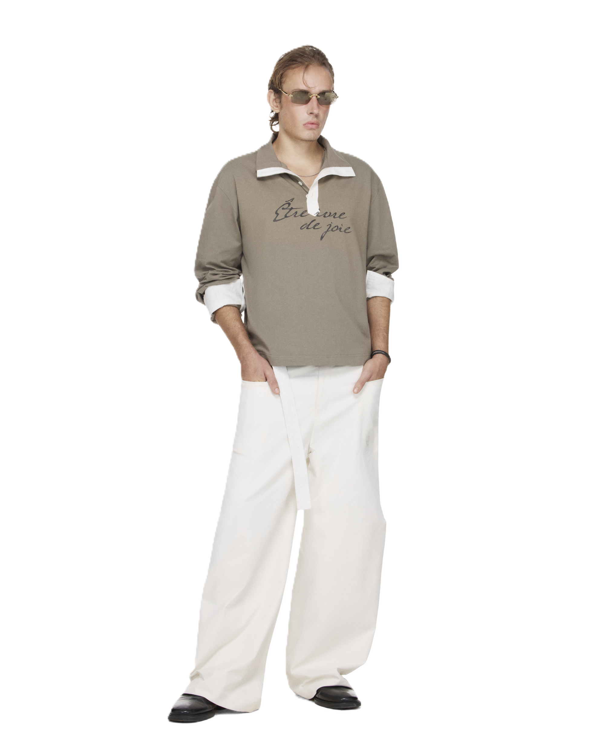 PALLADIUM X BEUTER BOXY LONG SLEEVE POLO