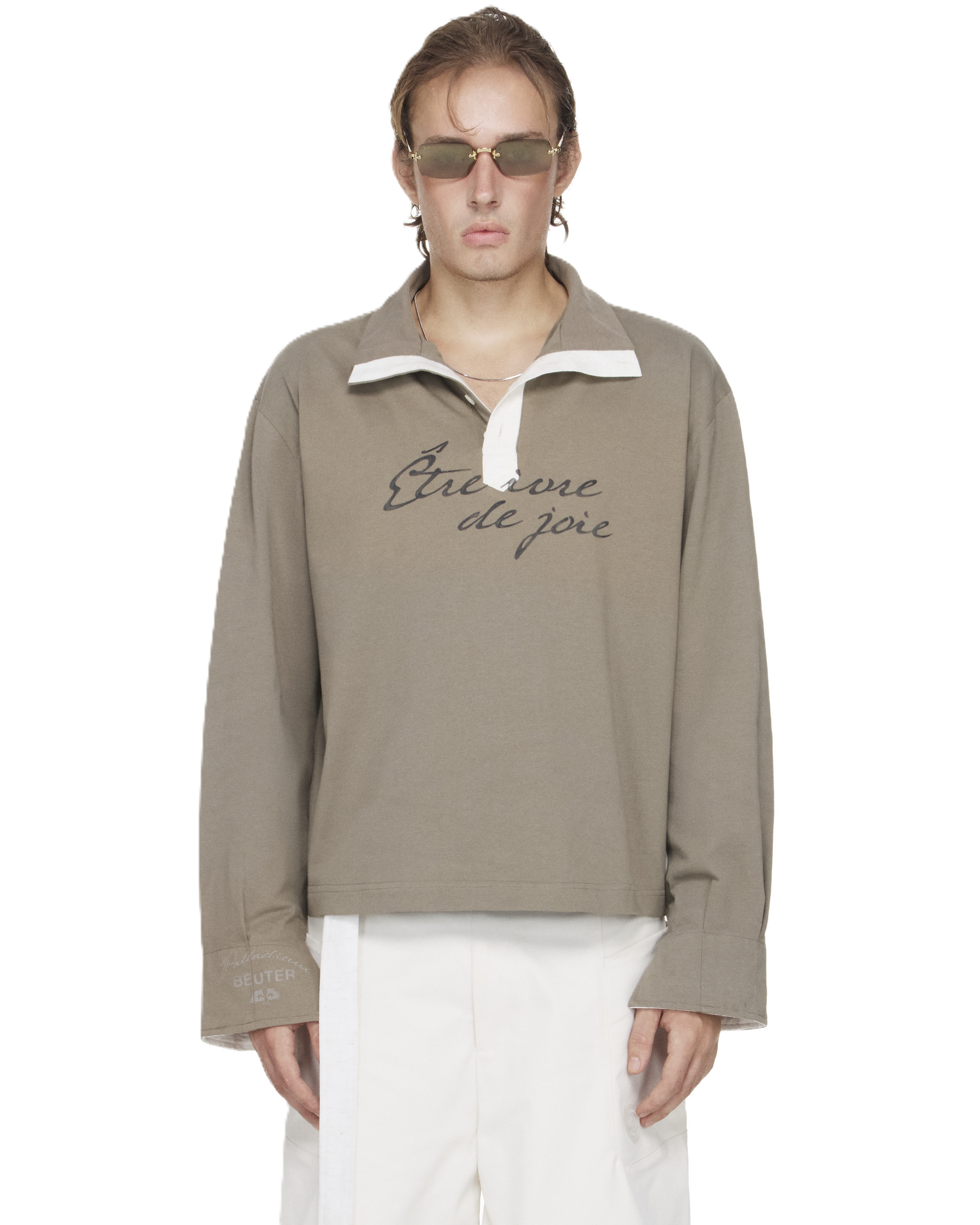 PALLADIUM X BEUTER BOXY LONG SLEEVE POLO