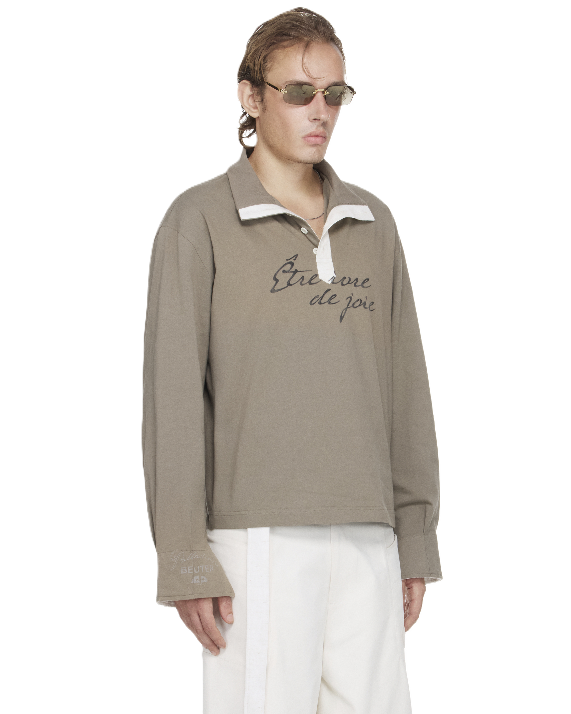 PALLADIUM X BEUTER BOXY LONG SLEEVE POLO
