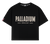 CROPPED CASUAL LOGO T-SHIRT