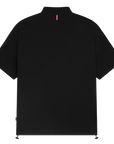 HIGH-NECK UTILITY STYLE T-SHIRT