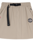BUCKLE-DETAIL UTILITY SKIRT