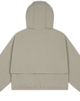 CROPPED HOODED JACKET