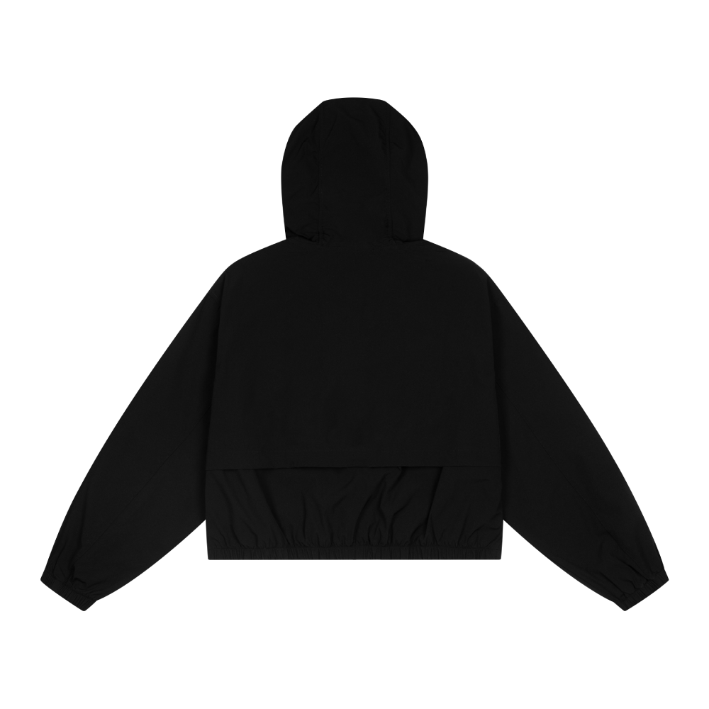 CROPPED HOODED JACKET