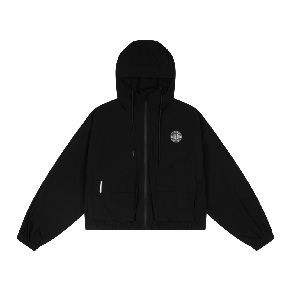 CROPPED HOODED JACKET